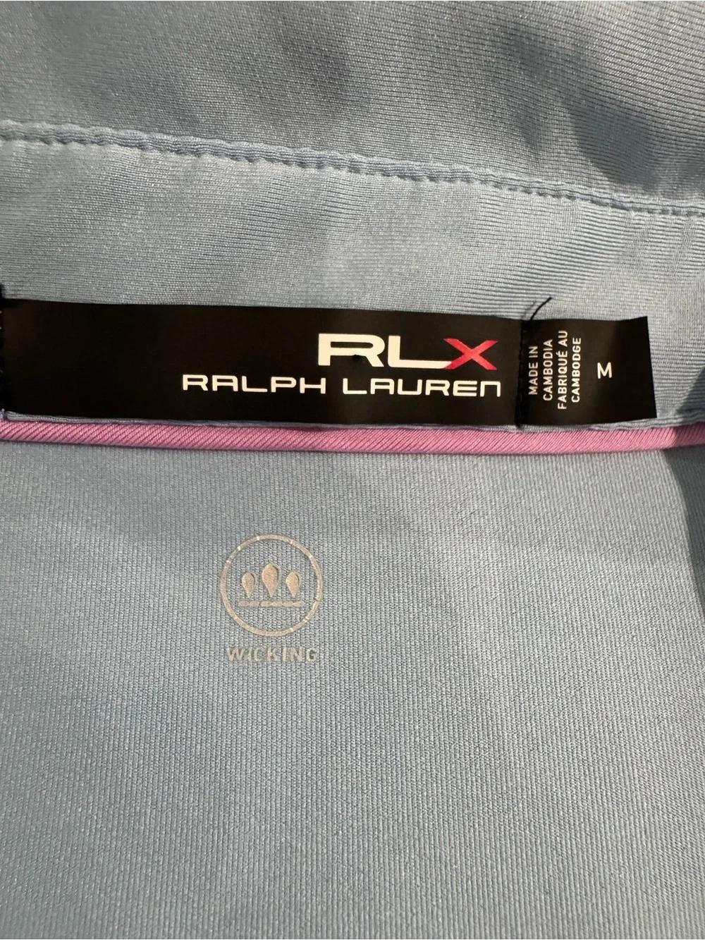 Ralph Lauren Light Blue Polo with Subtle Logo